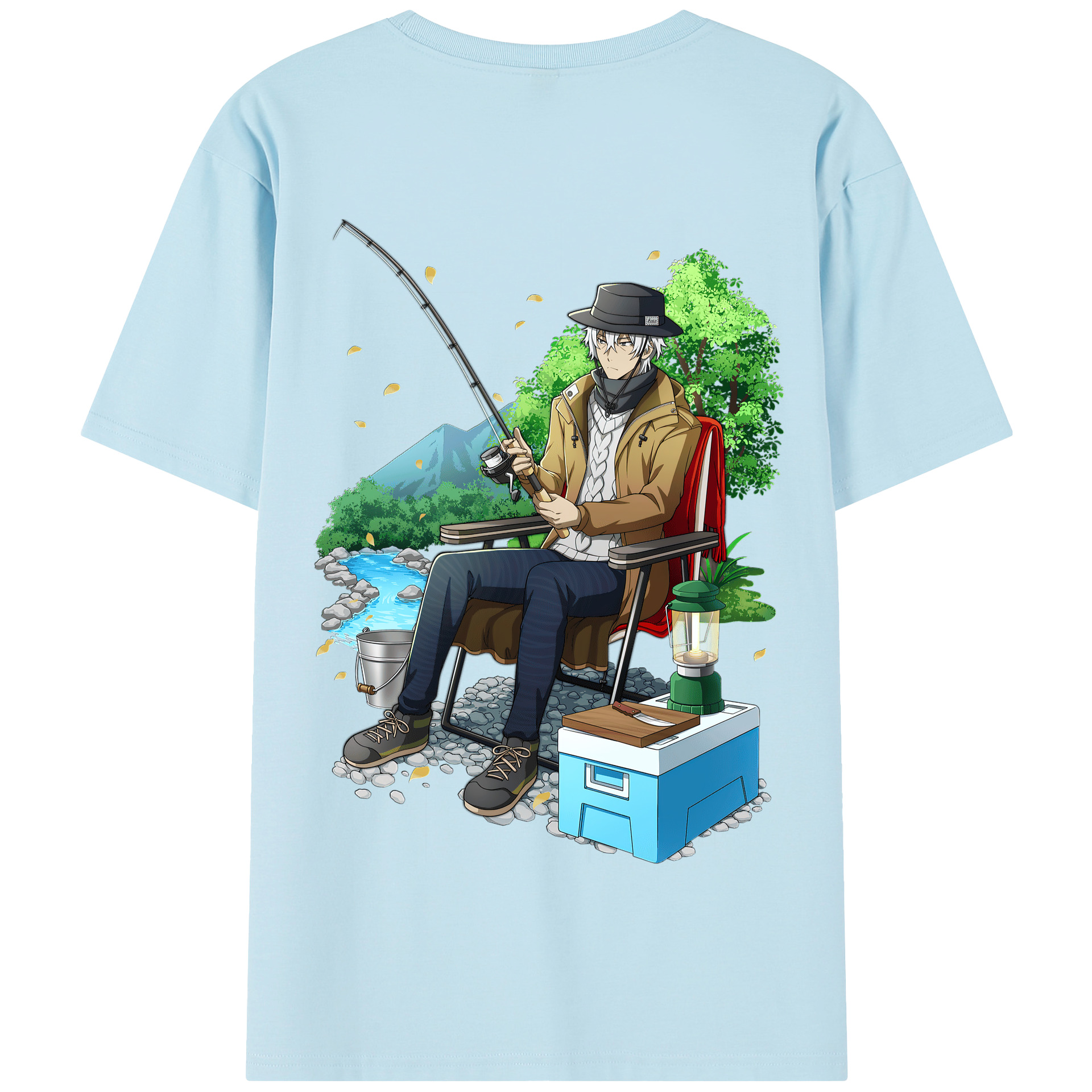 （画像用） 文豪ストレイドッグス Bungo Stray Dogs 綿100％半袖Tシャツ（背面プリント）